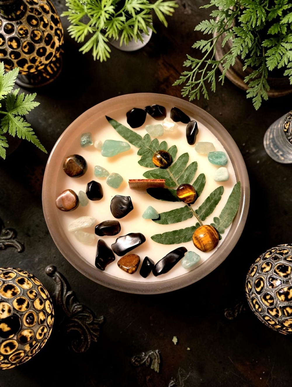 Hand Crafted , Wicked Worthy Wax, The Earth candle